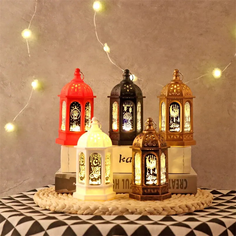 Eid Mubarak LED Wind Lantern – Ramadan & Eid Party Decoration