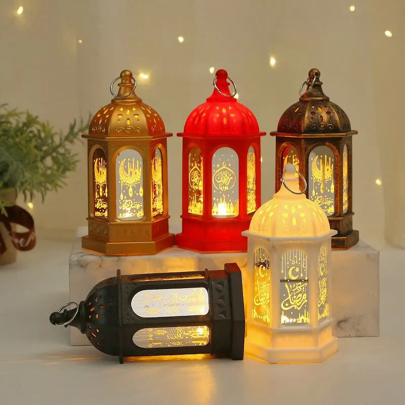 Eid Mubarak LED Wind Lantern – Ramadan & Eid Party Decoration