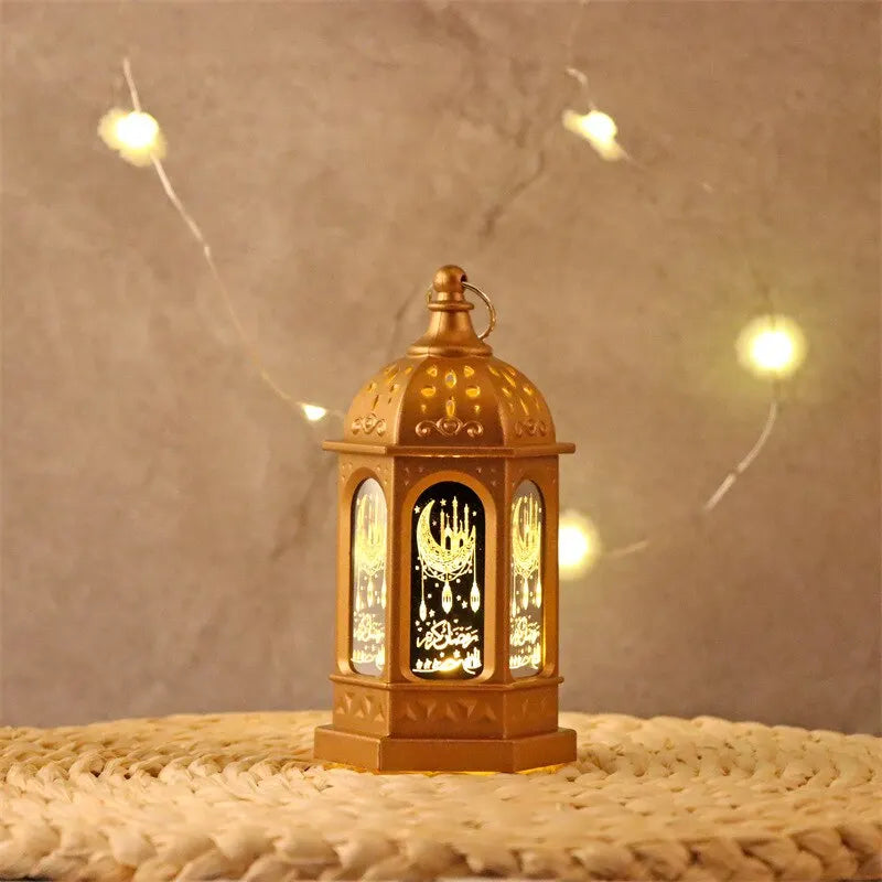 Eid Mubarak LED Wind Lantern – Ramadan & Eid Party Decoration