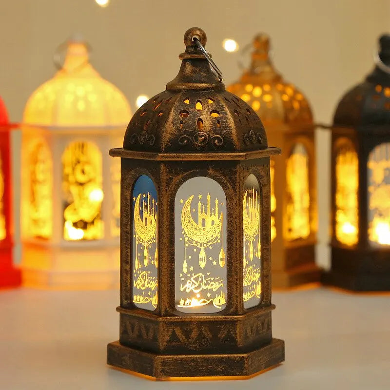 Eid Mubarak LED Wind Lantern – Ramadan & Eid Party Decoration