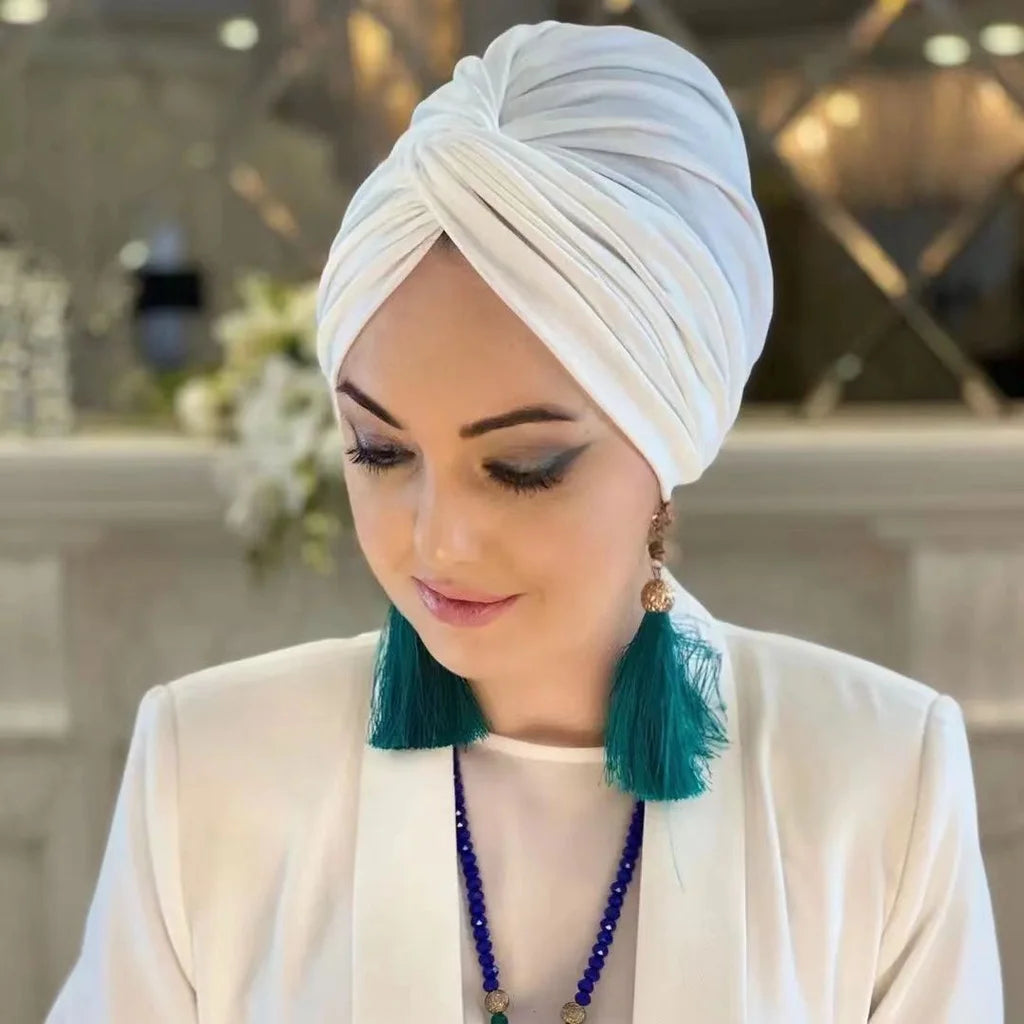 Elegant Modal Hat Hijab for Woman