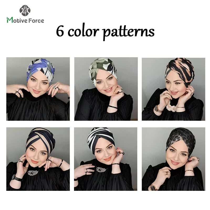 Elegant Modal Hat Hijab for Woman